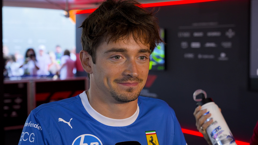 'Tricky but fast' – Leclerc looking for 'consistency' after Friday practice in Monza