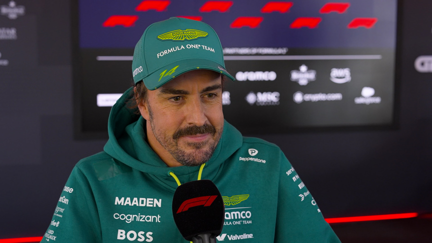 Alonso thinks fight with McLaren is 'not within our reach’ despite going P2 in practice