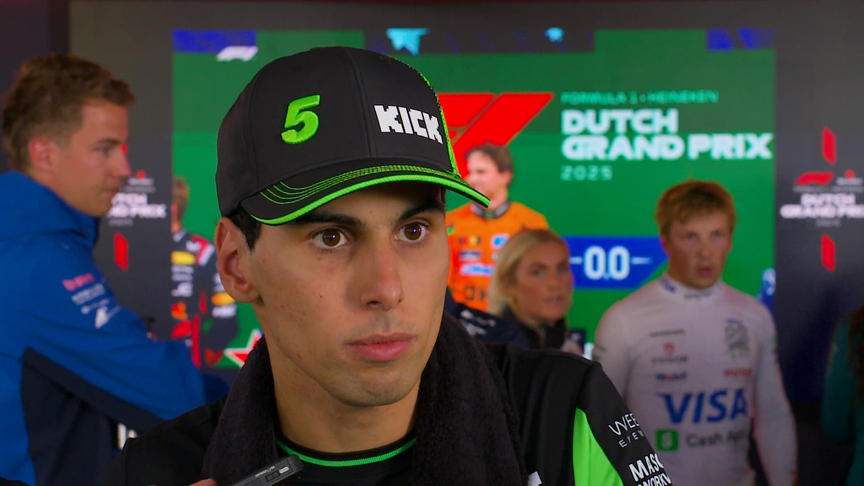 Bortoleto left ruing start problem that saw him drop to the back of the field